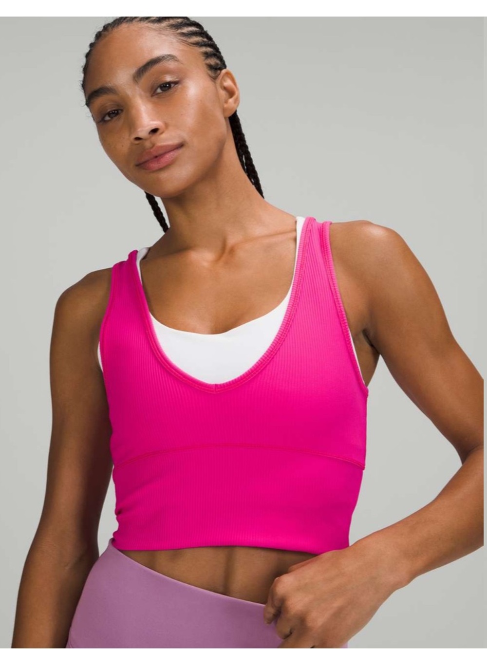 Lululemon Power Pivot Tank Top *Rib